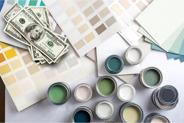 choosing wall paints in budget